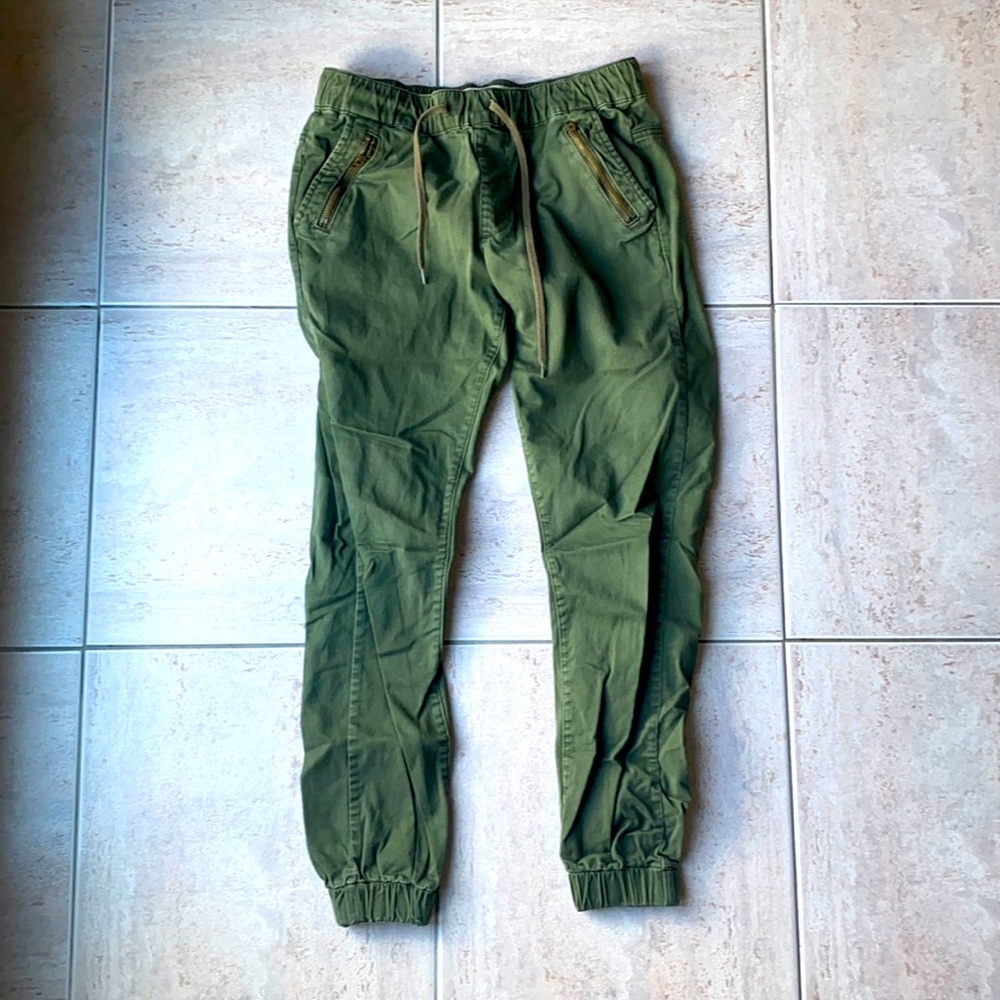 Green Joggers